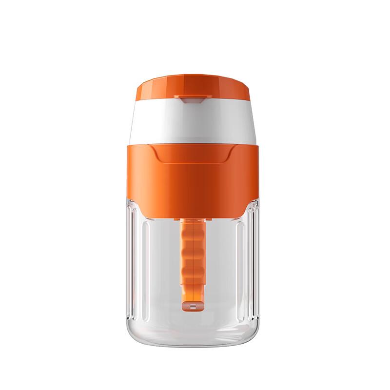 ZISIZ Portable Electric Juicer Blender - 1000ML Double Lid