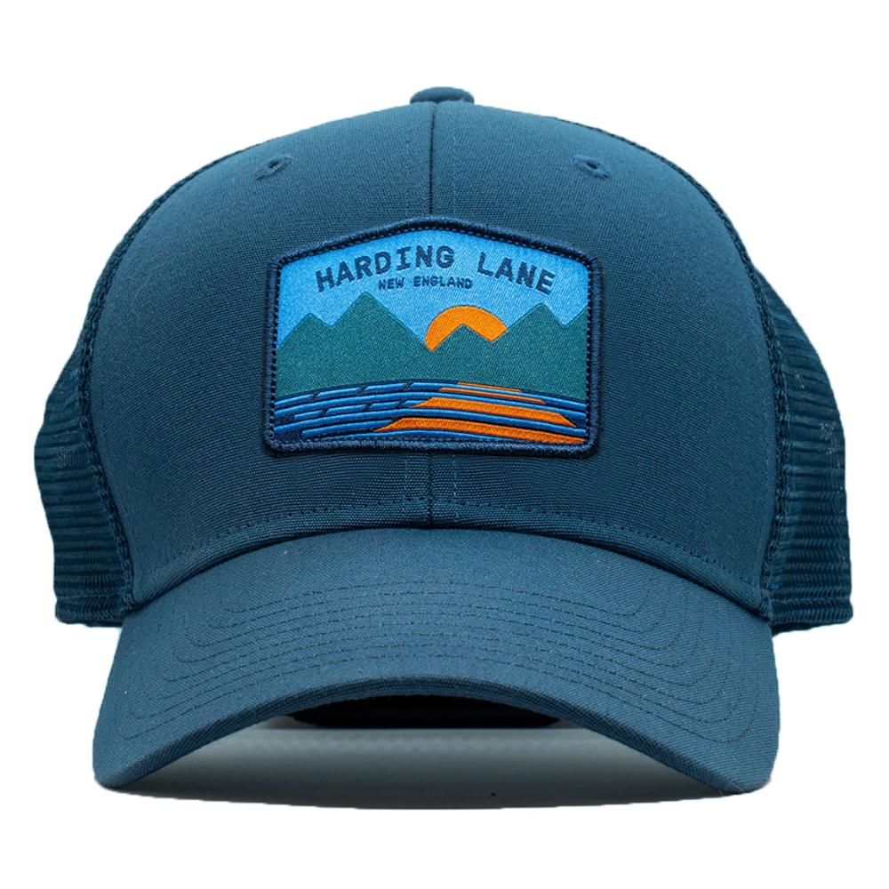Hadinglein Adult`S Hats Mountains Trucker Hat - Recycled Faded Navy