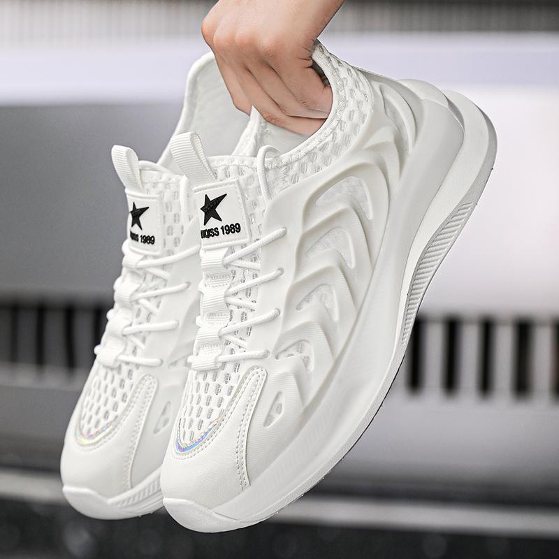 Men's Sneakers New Fashion Casual Comfortable Versatile Men's Running Shoes Breathable Versatile Outdoor Men's Safety Shoes