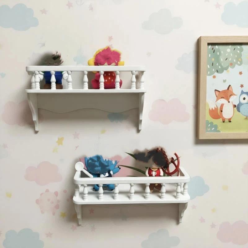 [J] 1Pc 1: 12 Dollhouse Simulation Wall Mounted Storage Rack Scene Decoration Micro Model Miniature Building Model Accessories