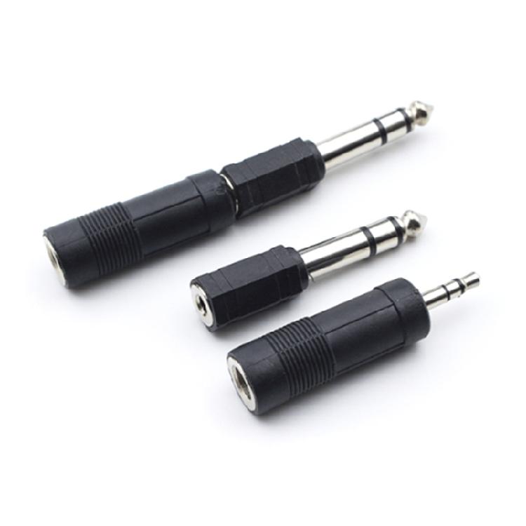 1/4inch Female to 1/8inch Male or 1/8in Male to 1/4in Female Stereo Adapter Sound Jacks Plug for Guitar Digital Piano