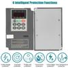 1.5kW 2HP Vektorový typ VFD Frekvenčný menič Prevodník 1Fáza 220V na 3Fázy 0220V 7A