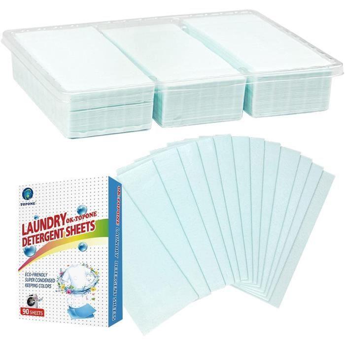 Concentrated Laundry Detergent Sheets, 90 Loads of Liquid-Free Laundry Detergent Sheets, Detergent Strips At [244]