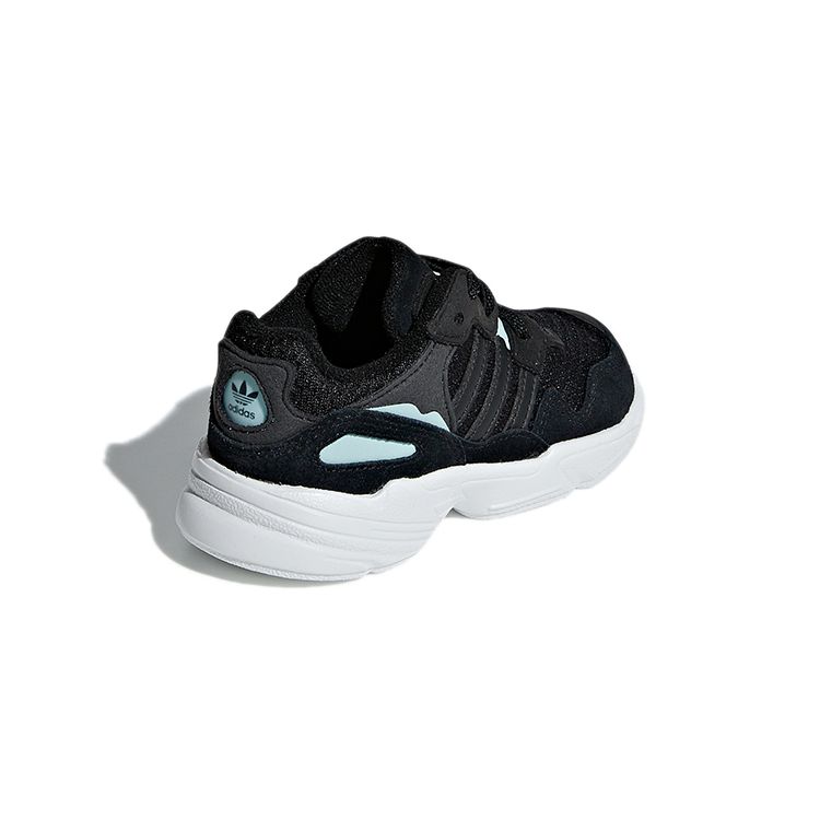 Adidas Originals Yung-96 El Comfortable Breathable Non-Slip Durable Low-Top Walking Shoes Baby sneaker Black F34286