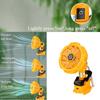 NEW Cordless Clip Fan For Makita/Dewalt/Bosch/Milwaukee/Black&Decker 14.4-18V Li-ion Battery Portable Camping Fan With Remote