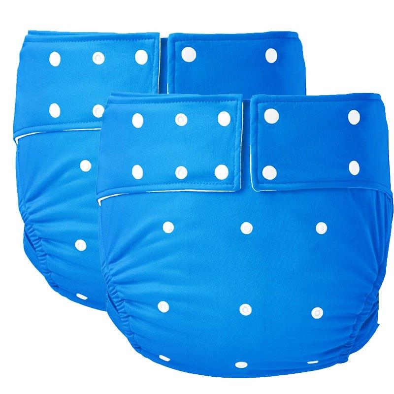 2pcs Set Reusable & Washable Cloth Diapers | Soft Home Nursing Briefs for Healthcare L