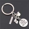 Teacher Keychain It Takes A Big Heart To Teach Little Minds Keyring Schoolbag Pendant Decoration Gift