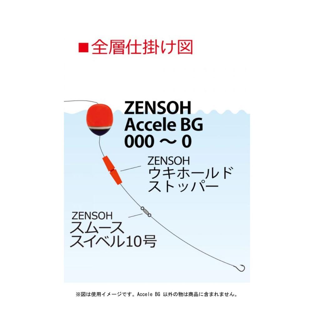 Kizakura ZENSOH Accele BG 00 Rot