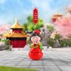 Large Roly-Poly Tang Dynasty Lady Ornament - Home Entrance & Festival Gift