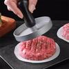 1 Stück Burgerpresse Antihaft Hamburger Patty Maker mit Wachspapier Aluminium Burger Maker für Küche BBQ Grill