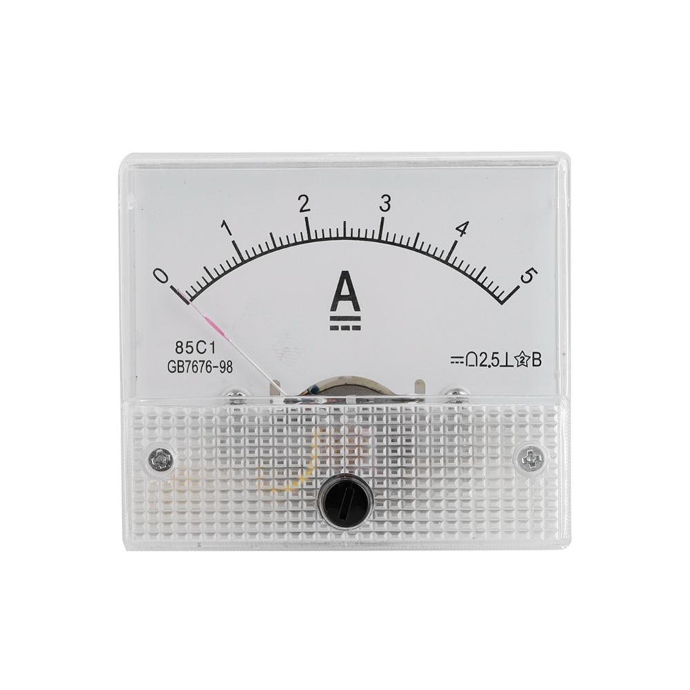 

DC 0-5A/10A/30A Analog Current Panel 2.5 Accuracy 85C1 Model Ammeter Gauge Meter Analog Current Panel Meter Laboratory Equipment