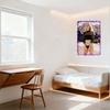Sexy Blonde Woman On Beach Tin Sign Vintage Metal Poster for Bar Pub Home Cafe Wall Decor - Sheer Mesh Outfit, Rocky Formations,