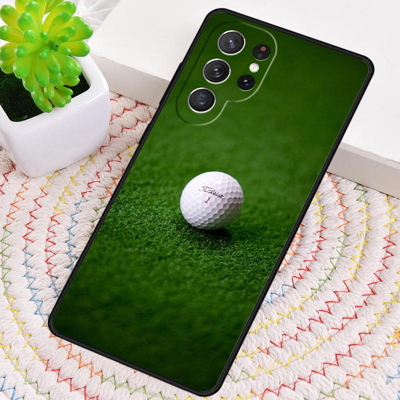 Golf Course Field Silicone Phone Case For Samsung Galaxy Note 10 Pro S26 S25 S24 S23 S22 S21 Plus S25Ultra Capa Cover