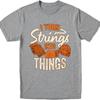 T Shirt Unisex Printed Boys Round Neck Tshirt Unisex I Turn Strings Into Things Stylish Boys Teeshirt Vintage Tshirt Everyday Tee