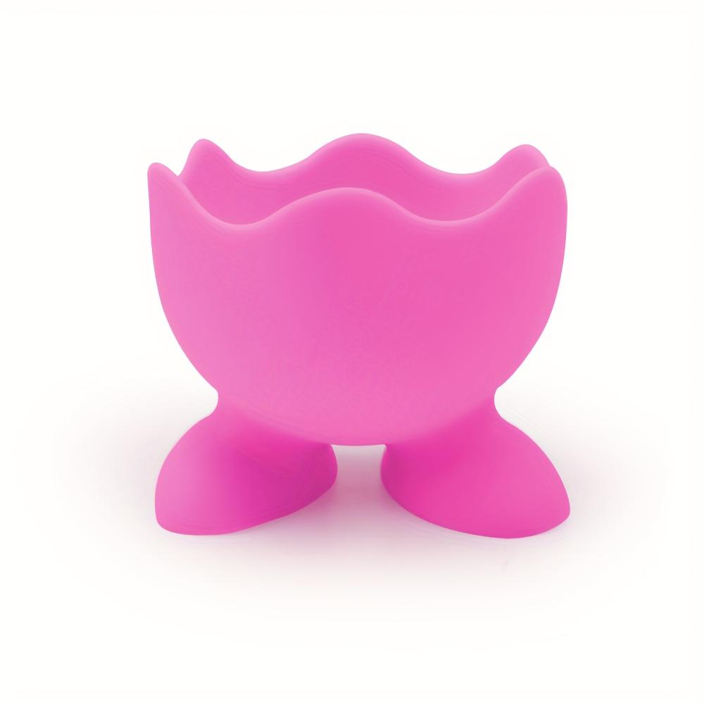 Silicone Oval Pad Holder, Egg-Shaped Makeup Sponge Display Stand, Formaldehyde-Free, Lightweight, Unfinished Finish, with No Installation