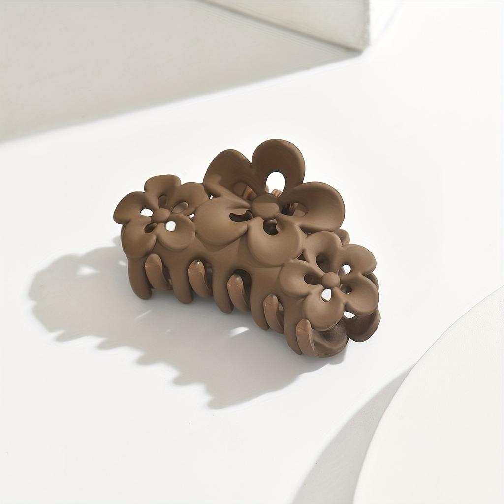 4pcs Retro Floral Hair Clips - Non-Slip, Suitable for Thick and Thin Hair, Hand Wash Only, Floral Hair Accessories | Vintage Hairstyle