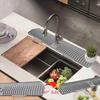Foldable Sink Faucet Mat Anti-Splash Faucet Drain Pad Kitchen Silicone Faucet Mat  Washbasin
