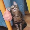 Wear Resistant Wall Corner Cat Scratcher Combs Soft Cats Scratching Rubbing Brush Massaging