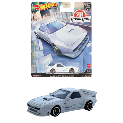 

Hot Wheels Car Culture Ronin Run - Mazda RX7 FC Pandem [от 3 лет] HCJ86 Белый 1/64