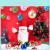 Holiday Decor Christmas Balls 3cm Plastic Glitter And Matte Finish For Seasonal Use