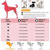 Attelle de soutien pour la patte arrière du chien pour déchirure et dysplasie de la hanche avec sangle réglable et stabilisateurs Support de jambe B03E