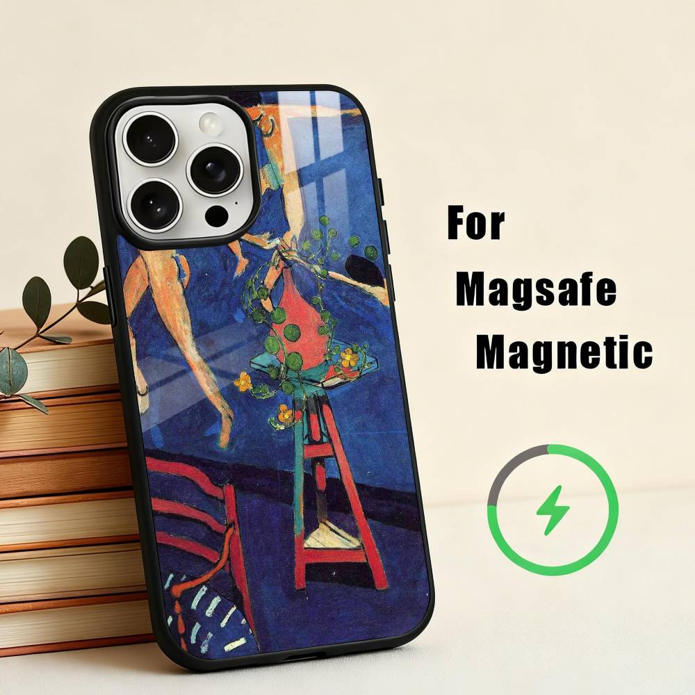 H-Henri M-Matisse Art PaI  Phone Case For iPhone17,16,15,14,13,12,11 Plus,For Magnetic Wireless Charge Cover