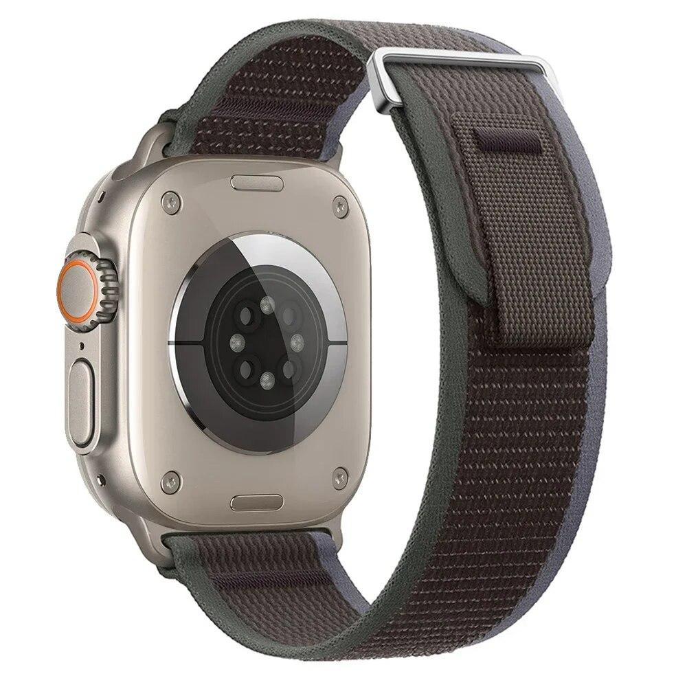 Trail Loop Band for Apple Watch Ultra 2 49MM Strap 44mm 40mm 41mm 42mm Correa Bracelet for IWatch Series 9 8 7 6 5 Se 45mm Strap