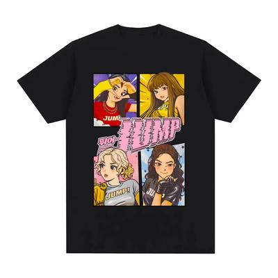 2025 Summer and Autumn New Classic and Cute Anime Print T-shirt Loose and Trendy Short-sleeved Cotton Couple's Top