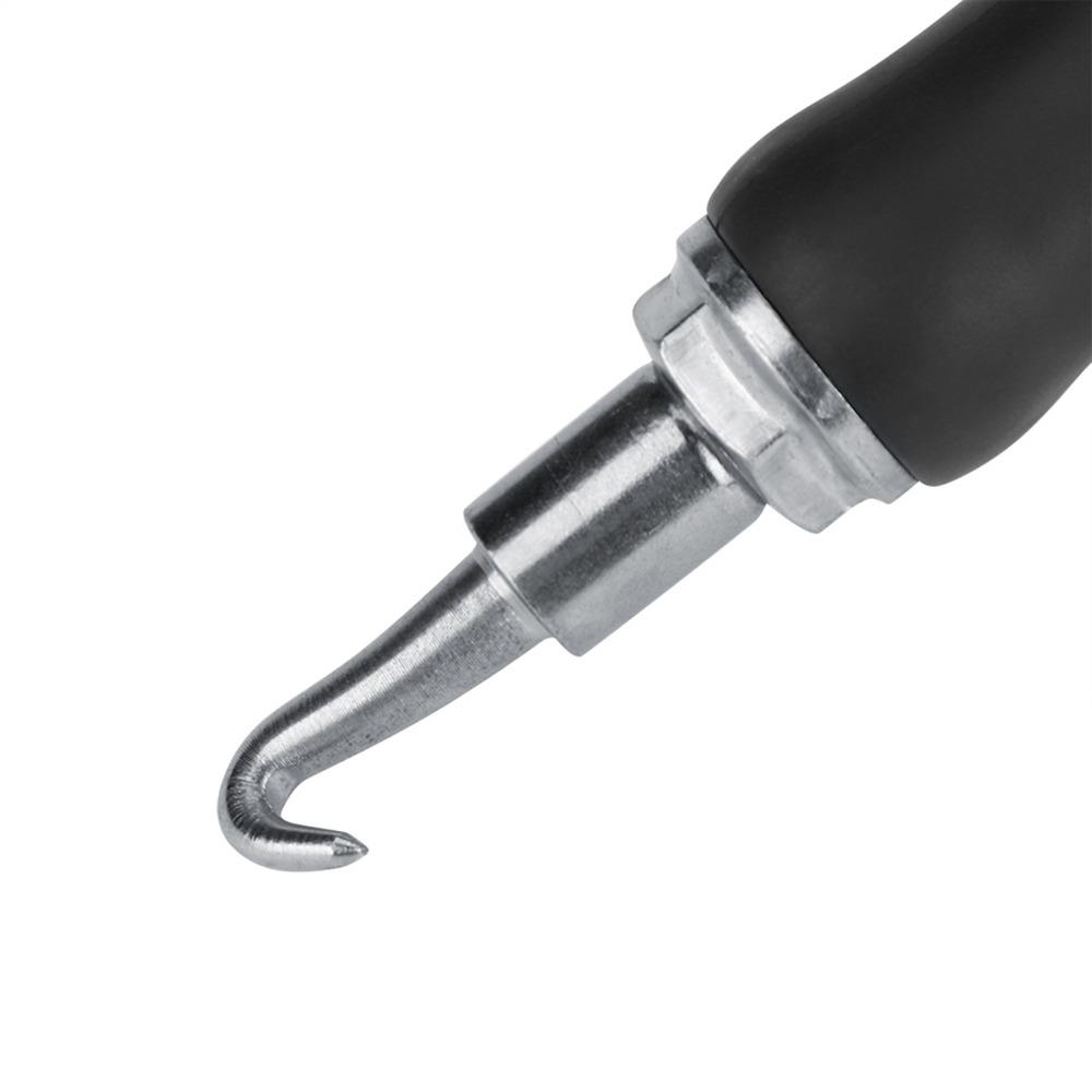 Stable Grip Semi-automatic Steel Bar Hook High Hardness Labor Saving Rebar Tying Tool Straight Pull Binding Hook Building Work