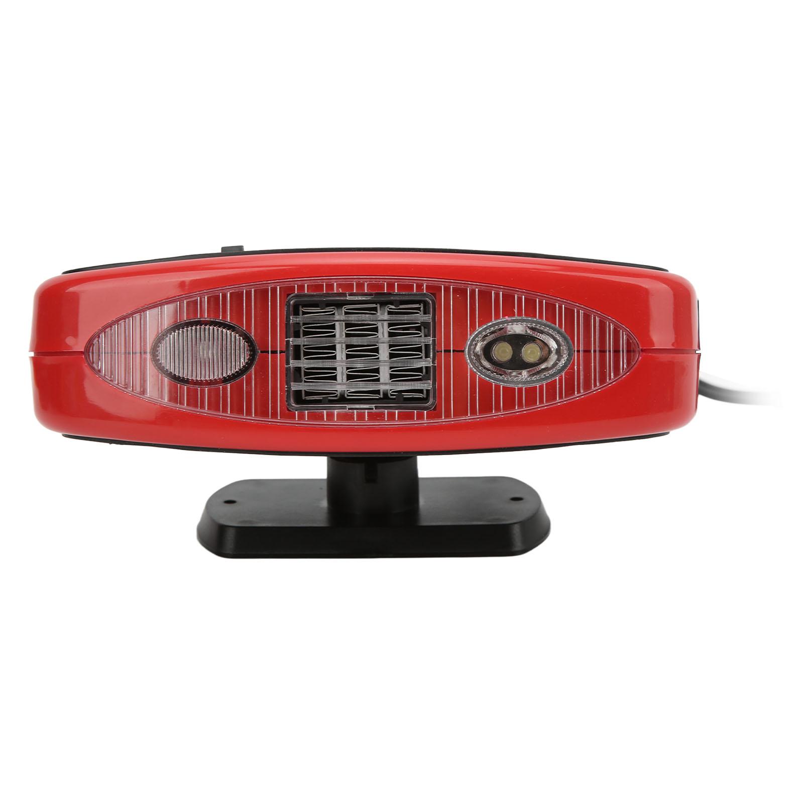 

12 В 150 Вт Обогреватель лобового стекла с функцией освещения Портативный автомобильный электрический обогреватель