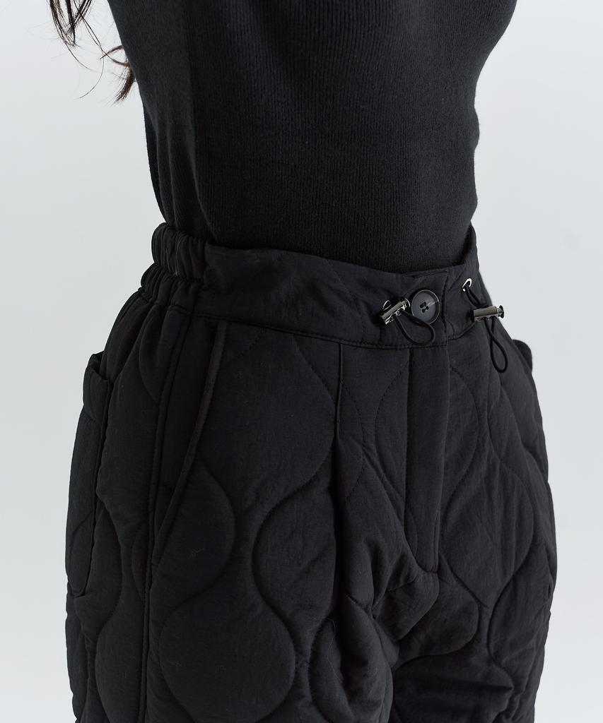 Peulleio Padded Pants _ Black