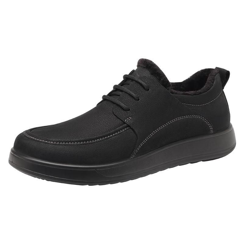Red Dragonfly Men s Fashion Plush-Lined Business Casual Leather Shoes EU 41