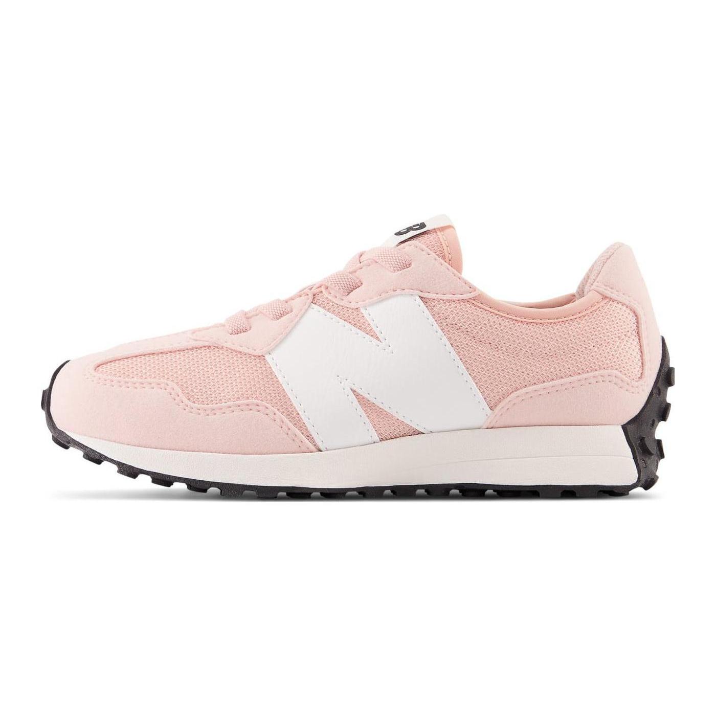 New Balance Kids Logo-patch Leather Sneakers PH327CGP Wide (W) 28