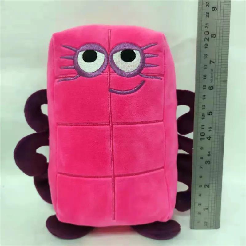 14-18Cm Cartoon Number Plush Doll Toys Educational Stuffed Movie Anime Kids Early Childhood Birthday Christmas Gift