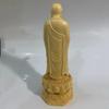 Natural Solid Wood Ksitigarbha Bodhisattva Statue Chinese Buddha Statues Home Room Office Feng Shui DecorationFigure Statue 11in
