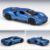 Welly 1/36 Ford GT 2017 Alloy Sports Car Model Diecasts Metal Classic Racing Vehicles Car Model Simulation Collection Kids Gifts