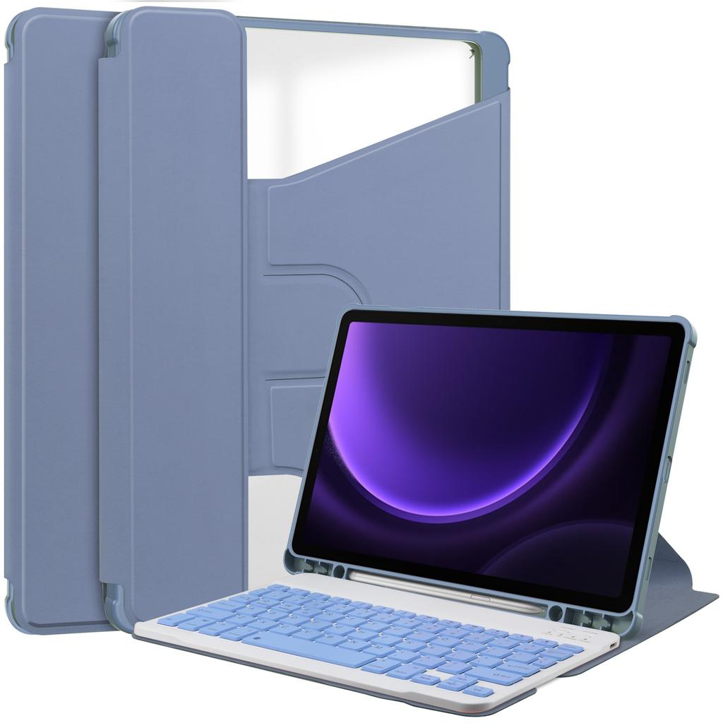 Bluetooth Keyboard Case for Samsung Tab S9 FE (SM-X510/516) 11-inch (English)