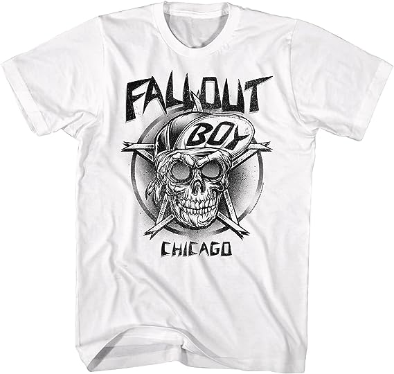

Fall Out Boy Disband Boy American Vintage High Street Vintage Summer New Short Sleeve TShirt Comfortable and Breathable S
