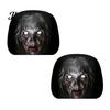 Anti-fouling Car Seat Protectors 2Pcs Ghost Face Headrest Covers, Halloween Horror Decorations, Easy Installation Sleeves Universal Fit Washable