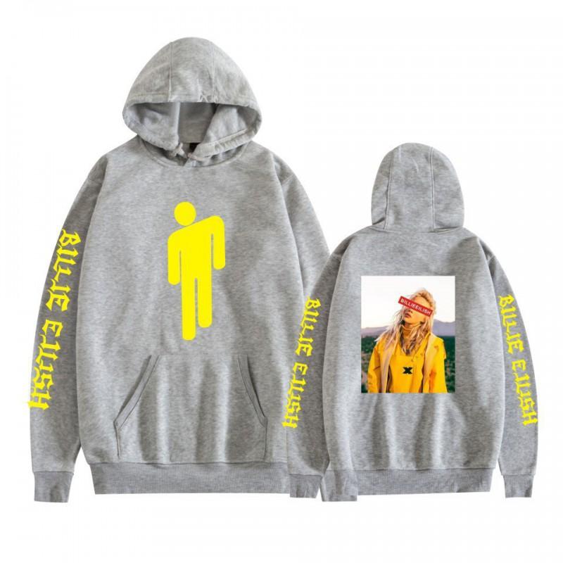 Unisex Oversized Hoodie With Graphic Print Billie Eilish Inspired Streetwear Sweatshirt Teens Adults