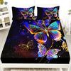 Wunderschöne Schmetterling Digitaldruck Bettwäsche Set Weiche Gemütliche Bettbezug King Queen Twin Einzelgröße Geburtstagsgeschenk Raumdekoration