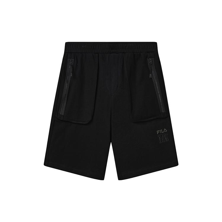 New FILA Casual Shorts Men's Jet Black F11M238604F-BK