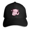 Cute Axolotl Cap Fashion Casual Baseball Caps Adjustable Hat Hip Hop Summer Unisex Baseball Hats Polychromatic