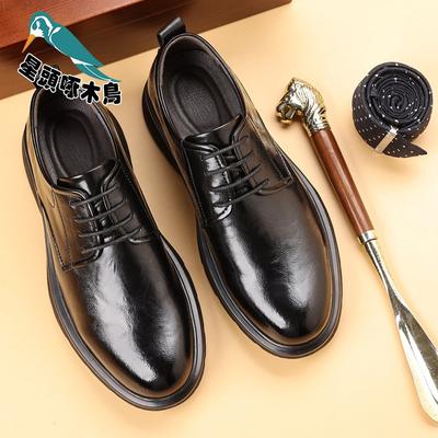 Vier Jahreszeiten Herren Business Casual Lederschuhe Trend Hochzeit Herrenschuhe Mode Große Zehe Lederschuhe