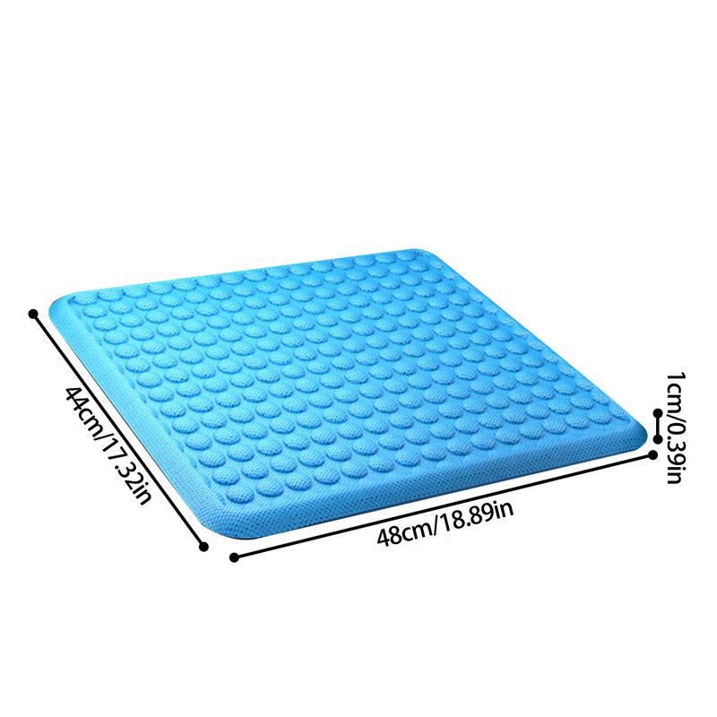 Cooling Gel Cushion Ice Gel Car Seat Cushion Soft Absorbs Pressure Points Cushion For Cars RVs Trucks SUVs