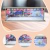 1/64 Model Car Display Case Collectible Gift Dustproof Decorative Photo Prop Ornament Parking Lot