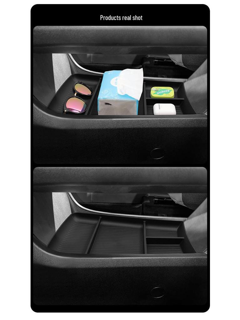 MG ES5 Center Console Organizer: Interior Storage Box for Lower Compartment