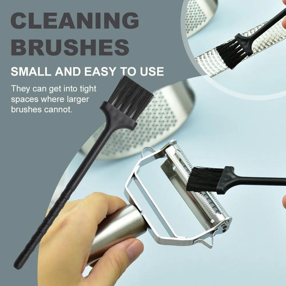 Multi-Purpose Cleaning Brush with Long Handle and Stiff Bristles for Detailed Surface Cleaning and Hard-to-Reach Areas