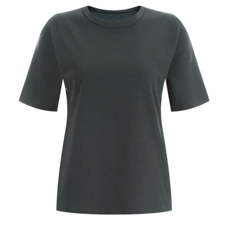 Shop Women 20s 100 CoTTon Slub Round T shirT Green Dai Wsh 12015