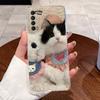Jelly Casing For Huawei P Smart 2021 / Huawei y7a Funda Clear Silicone Soft TPU Back Cover Cute Cat Rabbit Heart Protective Case